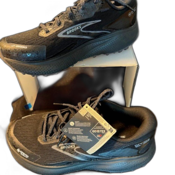 Brooks Shoes - Brooks Women's Divide 5 GTX Trail Sneaker W/Goretex Black Sz 7